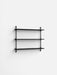 Moebe Wall Shelving ws.65.1 Black