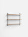 Moebe Wall Shelving ws.65.1 Oak/Black