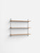 Moebe Wall Shelving ws.65.1 Oak/White