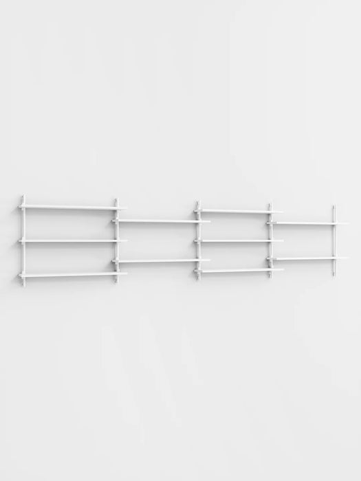Moebe Wall Shelving ws.65.4 White