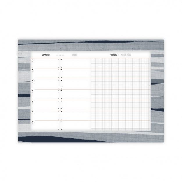Monsieur Papier - Weekly Planner