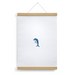 side by side Posterleiste A3 Eiche